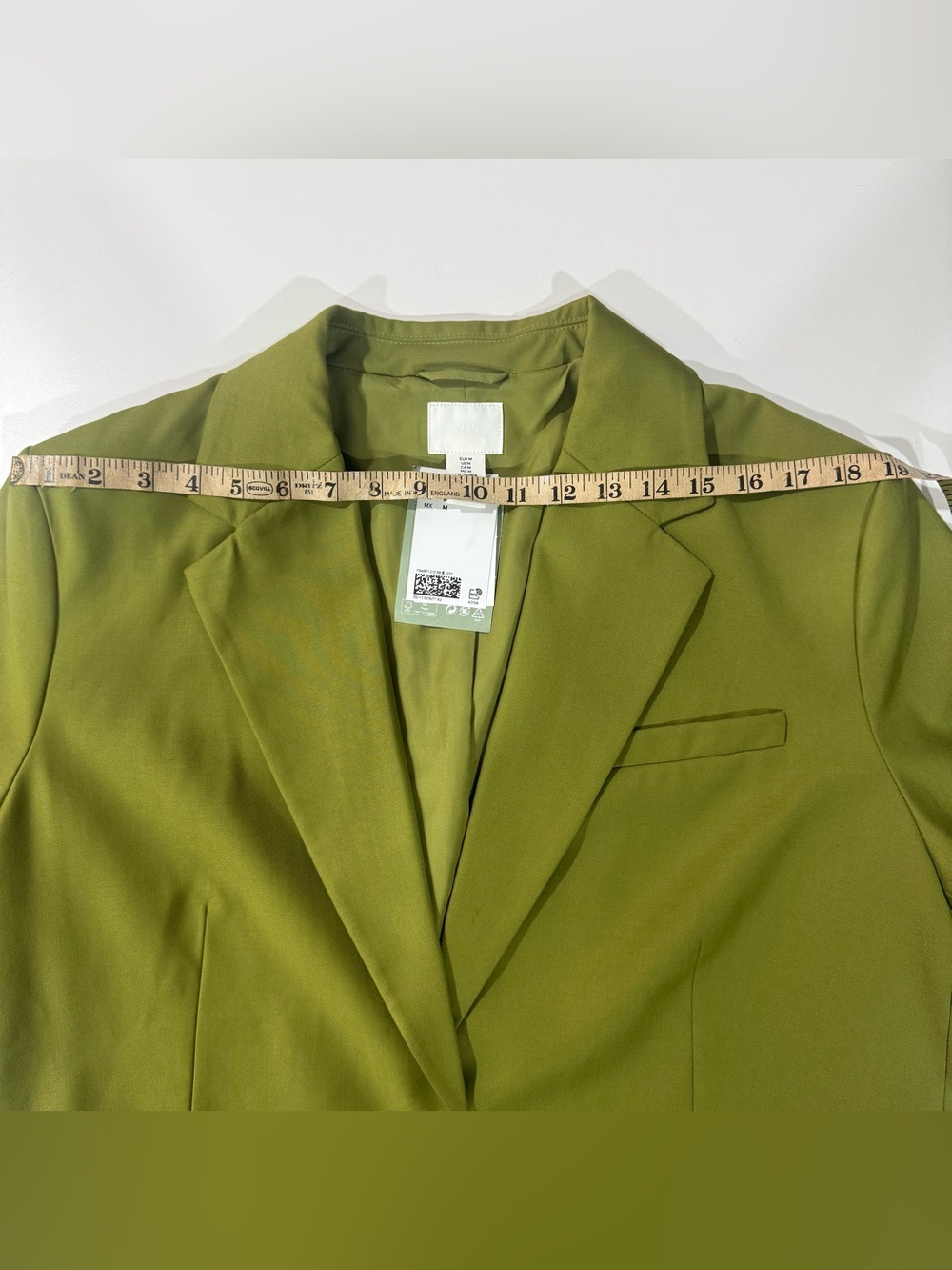 H&M Olive Green Oversized Blazer - Picture 9 of 10